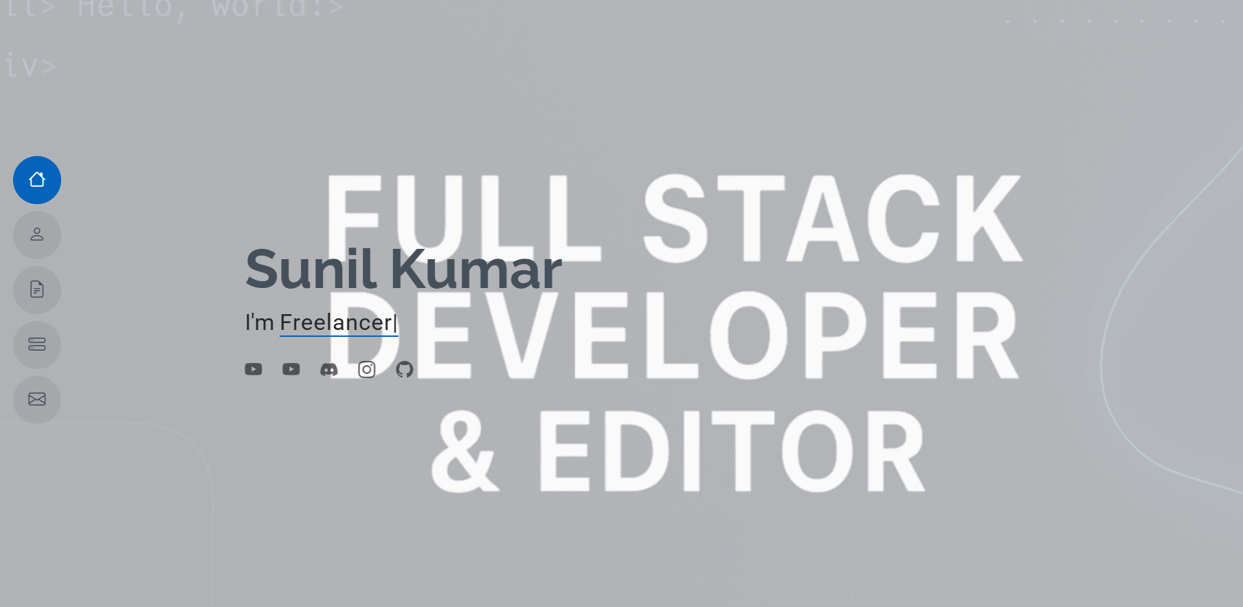 Project 1 screenshot